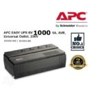 APC UPS EASY BV 1000VA, With Automatic Voltage Regulator, IEC Outlet, Black