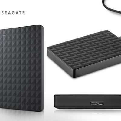 Seagate Hard Disk Drive USB 3.0 Enclosure Case - Black