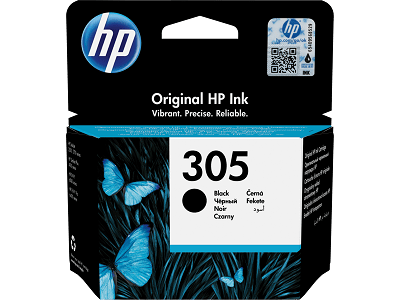 HP 305 Black Original Ink Cartridge (3YM61AE)