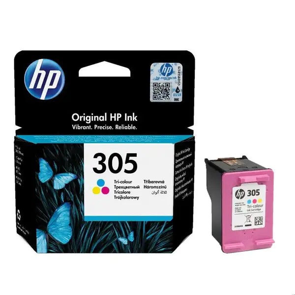 HP 305 Tri-color Original Ink Cartridge (3YM60AE)