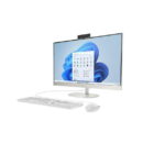 HP All-in-One Desktop 22-dg0012nh (2024 Model) Intel® Core™ i3-N300 14th Gen, 2.1GHz up to 3.8GHz, 8GB DDR5 RAM, 512GB M.2 SSD, 22"-Inch FHD (1920 x 1080), HP 125 USB White Wired Keyboard & Mouse, Windows 11 Home