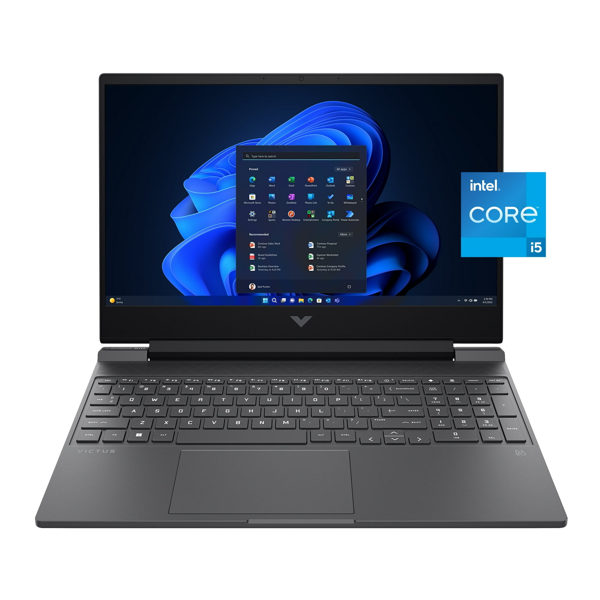 HP Victus 15-fa1082wm 15.6″ Gaming Laptop (2023 Model) Intel Core i5-13420H, 13th Gen 1.9GHz up to 4.7GHz Processor, NVIDIA GeForce RTX 4050, 6GB GDDR6, 16GB DDR4-3200 RAM, 512GB M.2 SSD, Keyboard Backlite, Windows 11 Home