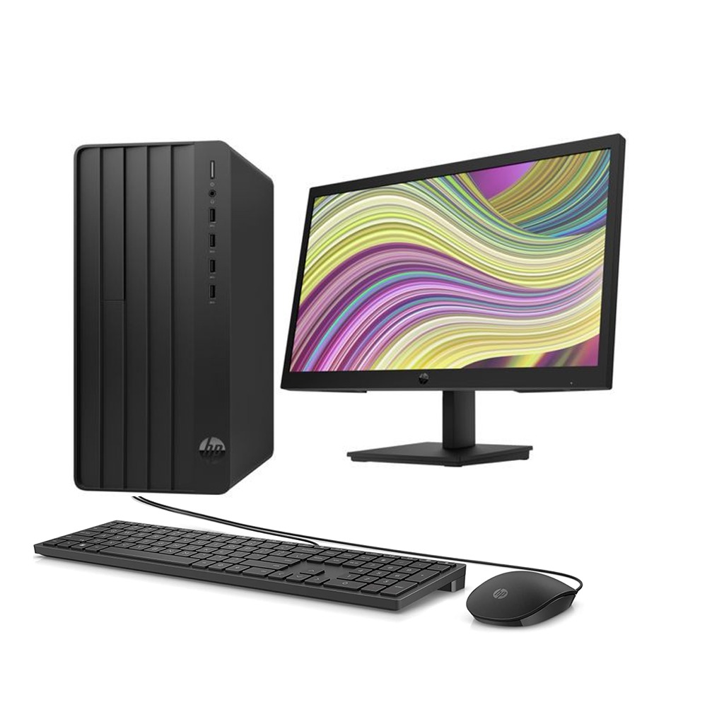HP 290 G9 Desktop, Intel Core i7-13700 Processor, 13th Gen, 8GB RAM, 512GB M.2 SSD, 24" FHD Monitor, Windows 11 Pro