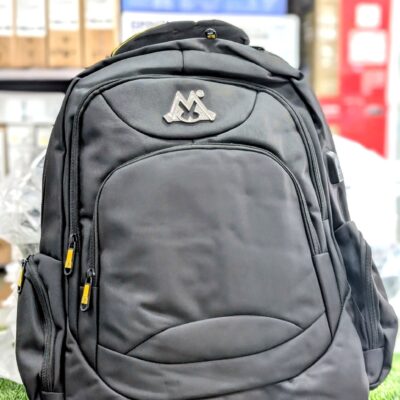 Curious man Business Travel Backpack with USB Charging Port & AUX Cable 15.6″ &17.3" with Bubble Padding Laptop