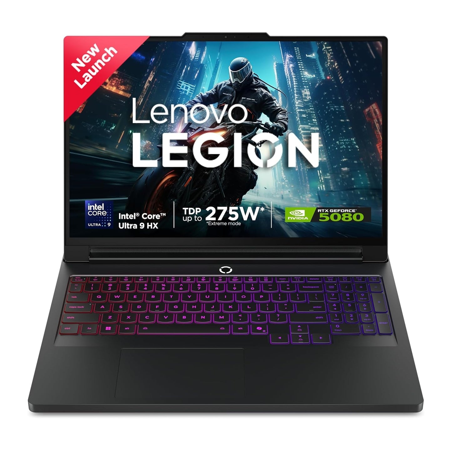 Lenovo Legion Pro 7i 16IAX10H, 16″ WQXGA 240Hz, Intel Core Ultra 9 275HX, 15th Gen, 32GB DDR5 RAM, 1TB Gen4 M.2 SSD, NVIDIA GeForce RTX 5080, 16GB GDDR7 Graphics, RGB Backlit Keyboard, Windows 11 Pro
