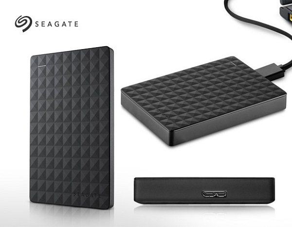 Seagate Hard Disk Drive USB 3.0 Enclosure Case - Black