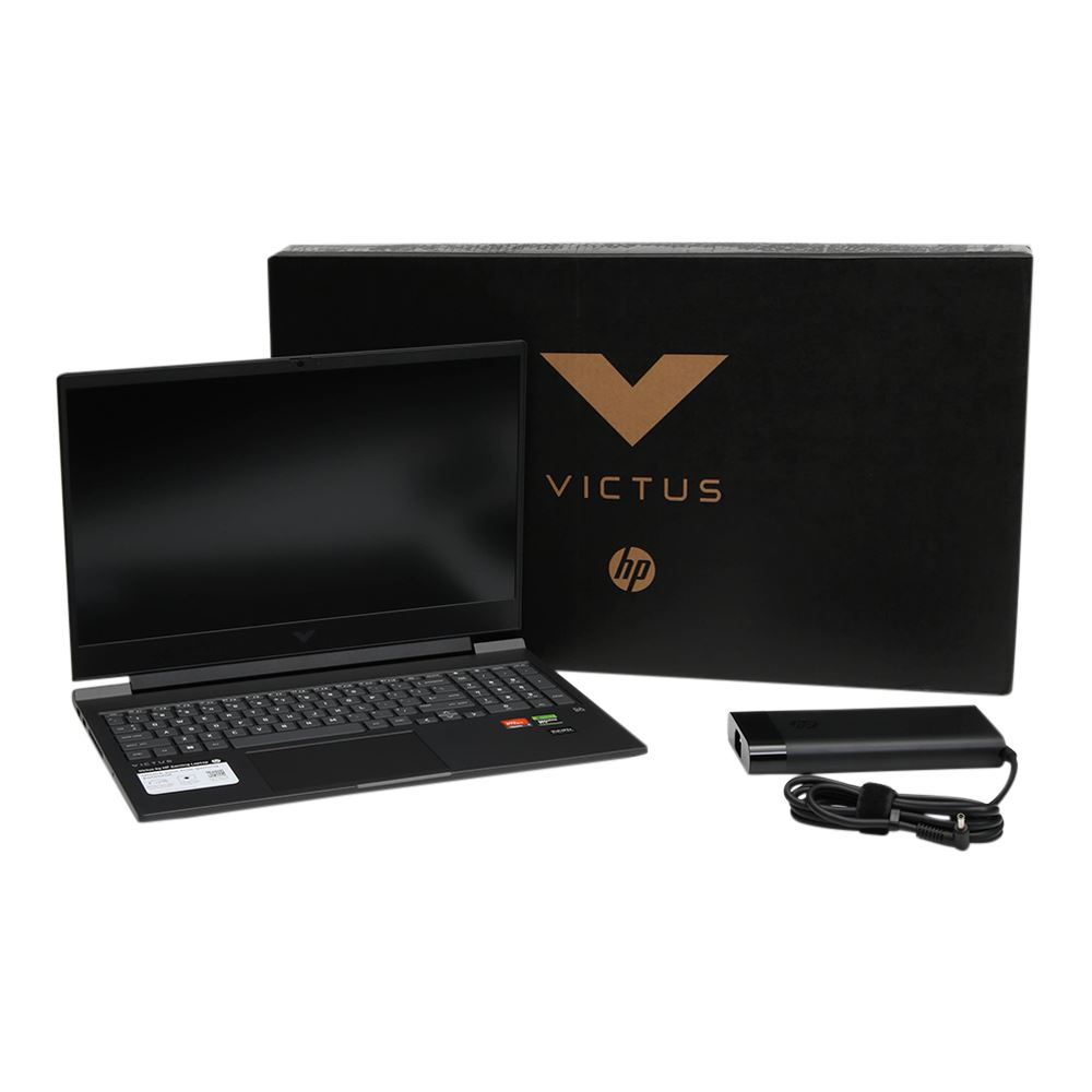 HP Victus 15-fb2000nr (2024 model) 15.6" FHD 144Hz Display, AMD Ryzen 7-8845HS, 3.8GHz up to 5.1GHz Processor, 16GB DDR5-5600 RAM, 1TB M.2 SSD, NVIDIA GeForce RTX 4060, 8GB GDDR6 Dedicated, Backlite Keyboard, Windows 11 Home