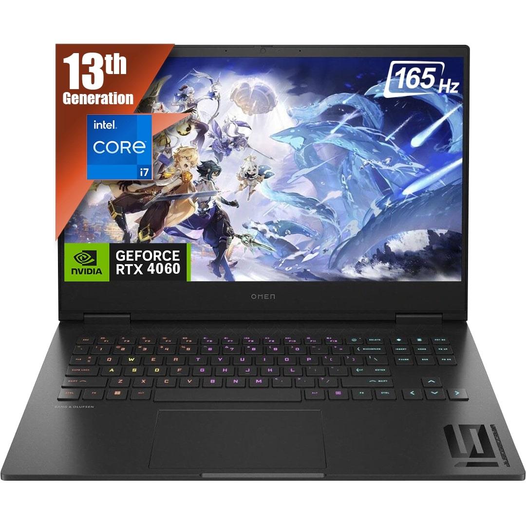 HP OMEN 16-wd0073dx (2023 Model) 16.1″ (1920 x 1080)FHD 165Hz, Intel Core i7-13620H, 13th Gen,16GB DDR5 RAM, 1TB M.2 SSD, GeForce RTX 4060 8GB DDR6), Windows 11 Home 