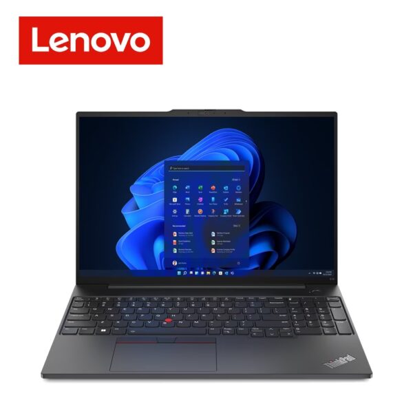 Lenovo ThinkPad E16 Business Laptop, 16" FHD Non-Touch Display, Intel Core i5-1335U, 13th Gen, 8GB DDR4 RAM, 512GB M.2 SSD, Backlite, Fingerprint Reader, Windows 11 Pro